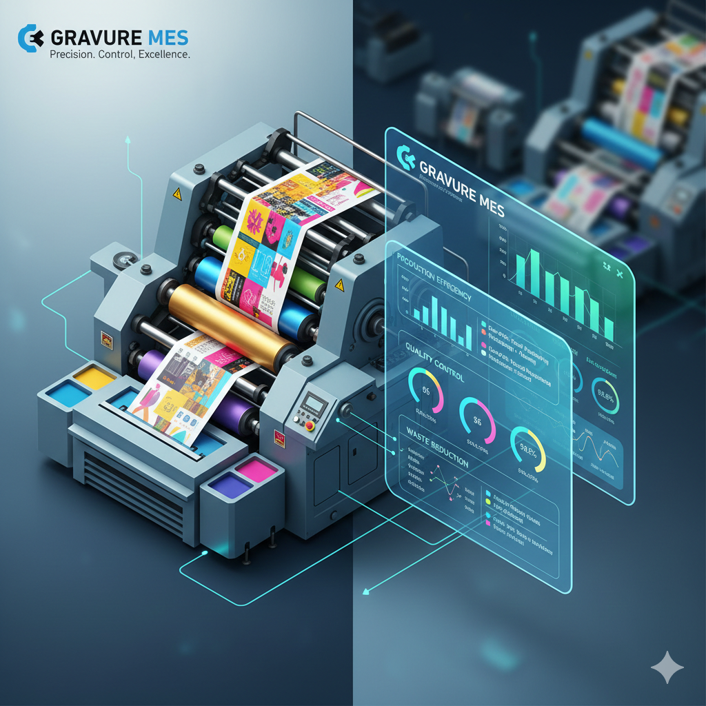 그라비아 특화 MES 이미지